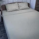 Простирадло 200x220 Поплін GM Textile 120 г/м2 Бавовна (Світло-сірий) - зображення 4