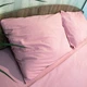 Наволочка 40x60 2 шт Поплін GM Textile 120 г/м2 Бавовна (Світло-рожева) - зображення 1
