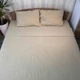 Простирадло 200x220 Поплін GM Textile 120 г/м2 Бавовна (Світло-коричневий) - зображення 4
