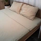 Простирадло 200x220 Поплін GM Textile 120 г/м2 Бавовна (Світло-коричневий) - зображення 5