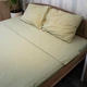Простынь 200x220 Поплин GM Textile 120 г/м2 Хлопок (Оливковый) - изображение 5