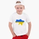Футболка детская Все будет Украина Белый (9224-3771-5) 158-164 см Хлопок Белый - изображение 4