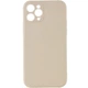 Силиконовый чехол Epik Candy Full Camera для Apple iPhone 12 Pro (6.1") Бежевый / Antique White - изображение 1