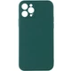 Силиконовый чехол Epik Candy Full Camera для Apple iPhone 12 Pro (6.1") Зеленый / Dark green - изображение 1