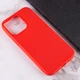 Силиконовый чехол Epik Candy для Apple iPhone 13 Pro Max (6.7") Красный - изображение 2