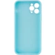 Силиконовый чехол Epik Candy Full Camera для Apple iPhone 12 Pro (6.1") Бирюзовый / Turquoise - изображение 2