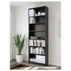 Книжкова шафа IKEA BILLY 80x28x237 см чорно-коричнева (392.177.44) - зображення 2