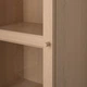 Книжкова шафа з дверцятами IKEA BILLY / OXBERG 40x30x237 см білений дубовий шпон (392.874.40) - изображение 3