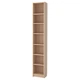 Книжкова шафа IKEA BILLY 40x28x237 см білений дубовий шпон (392.499.38) - зображення 1
