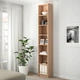 Книжкова шафа IKEA BILLY 40x28x237 см білений дубовий шпон (392.499.38) - зображення 2