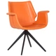 Стул кресло AMF Vert orange leather кожа натуральная оранжевая - зображення 1