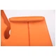 Стул кресло AMF Vert orange leather кожа натуральная оранжевая - зображення 7