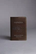 Шкіряна обкладинка на військовий квиток - коричнева (nas150702-1) - зображення 1