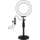 Кольцевой свет со стойкой Puluz PKT3047B RGB Ring Light 16см (12W) - изображение 2