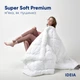 Одеяло Super Soft Premium всесезонное 155х215 см - изображение 5