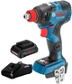Гайкокрут акумуляторний Bosch Professional GDX 18V-200 C + 1 акб ProCore18V 4.0 Ah + з/п GAL 18V-40 (0615990M46) - зображення 1