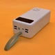 Зовнішній акумулятор Alc 50000 mAh Мультикабель Ліхтар Білий - зображення 3