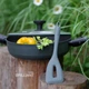 Лопатка с отверстием Fissman CHEF’s TOOLS 27,5 см цвет авокадо 1472 - изображение 5