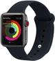 Ремешок UWatch Silicone Strap for Apple Watch 42/44 mm Blue Cobalt - изображение 3