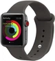 Ремешок UWatch Silicone Strap for Apple Watch 42/44 mm Cocoa - изображение 3