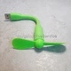 Маленький портативный гибкий вентилятор Переносной мини вентилятор от USB Portable Mini Fan Салатовый - изображение 4