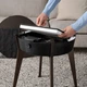 Журнальний столик з очищувачем повітря IKEA STARKVIND дубовий шпон / темно-коричневий (805.019.51) - изображение 4