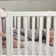 Детская кроватка Верес Соня Монако ЛД5 с маятниковым механизмом Белая - изображение 4