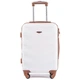 Чемодан мини (XS) под ручную кладь Wings 402 Albatross 50x35x20 см 25 л Молочный (Dirty white) - изображение 3