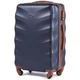 Большой дорожный чемодан (L) Wings 402 Albatross ABS Plus 75x48x28 см 90 л Синий (Blue) - изображение 2