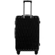 Великий чемодан з полікарбонату на 4 здвоєних колесах Wings PC190 L 90л Чорний (Black) - зображення 3