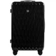 Великий чемодан з полікарбонату на 4 здвоєних колесах Wings PC190 L 90л Чорний (Black) - зображення 6