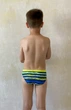 Плавки для хлопчика Keyzi Oceane slip L 164 Смугастий - зображення 2