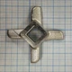 Нож для мясорубки D=46mm s=10mm Отв.=9x9mm Kenwood KW715551 - изображение 2