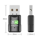 Двухдиапазонный Wi-Fi USB‑адаптер U&P 5B07-D 600M Black (SWE-5B07D-BK) - изображение 5