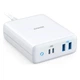 Зарядний пристрій Anker PowerPort Atom IV 100W 2*Type-C PD & 2*USB PIQ White (A2041G21) - зображення 1