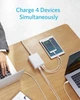 Зарядний пристрій Anker PowerPort Atom IV 100W 2*Type-C PD & 2*USB PIQ White (A2041G21) - зображення 8