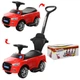 Детская каталка-толокар M 3503A-3 BAMBI красный - изображение 2