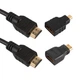 HDMI кабель 1.5m в комплекте с переходниками mini-HDMI/ micro-HDMI черный - изображение 2