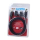 HDMI кабель 1.5m в комплекте с переходниками mini-HDMI/ micro-HDMI черный - изображение 3