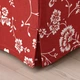 Підставка для ніг IKEA EKTORP Virestad червона / біла (193.199.13) - зображення 3
