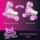 Роликовые коньки Neon Combo Skates Розовые 34-37 (NT10P4) - изображение 9