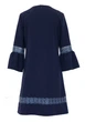 Платье школьное для девочки SLY 208/S/19 синее 146 - изображение 2