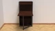 Стол книжка с этажеркой Практик 1 Ferrum-decor 1200x640x990 Черный металл ДСП Венге Магия 16 мм (PRA103) - изображение 3