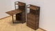 Стол книжка с этажеркой Практик 1 Ferrum-decor 1200x640x990 Черный металл ДСП Дуб Таверна 16 мм (PRA106) - изображение 4