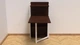 Стол книжка с этажеркой Практик 1 Ferrum-decor 1200x640x990 Белый металл ДСП Венге Магия 16 мм (PRA110) - изображение 3