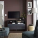 Тумба під телевізор з дверцятами IKEA BESTA 120x42x74 см (394.204.96) - зображення 6