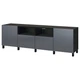 Тумба під телевізор з дверцятами та ящиками IKEA BESTA 240x42x74 см (294.216.32) - зображення 1