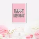 Постер Happy Moments на день народження "Happy Birthday!" А4 без рамки (02195) - зображення 1