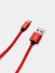 USB кабель Remax Fabric RC-091m Micro Red 1m - изображение 2