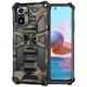 Чехол Military Shield для Xiaomi Poco M5s бампер противоударный с подставкой Khaki - изображение 6